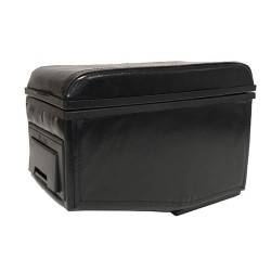 Κεντρική Κονσόλα / Τεμπέλης / Υποβραχιόνιο Αυτοκινήτου Με Τριπλή Ποτηροθήκη Universal Μαύρη 22228