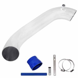 Φιλτροσωλήνας Αλουμινίου Φ75mm Ασημί-Μπλε