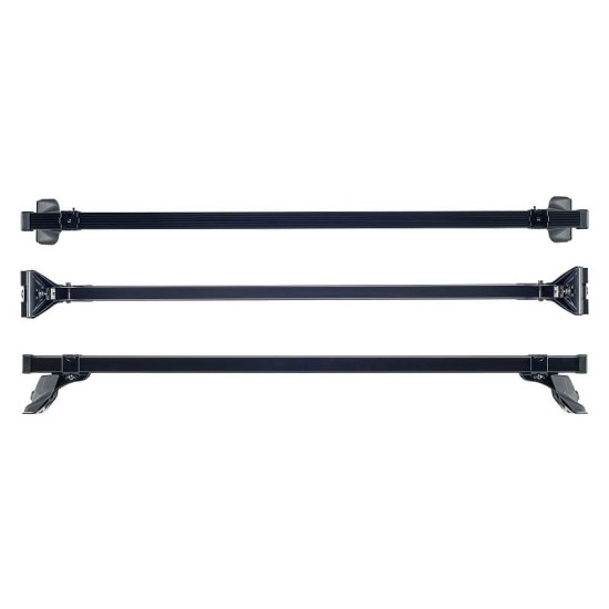 Μπάρες Οροφής Σιδερένιες CRUZ Cargo Xpro-160cm 923-304 Σετ Με Πόδια Για Mercedes-Benz Sprinter W906 06-18 / W907 / W910 18+ / VW Crafter 06-17 3 Τεμάχια