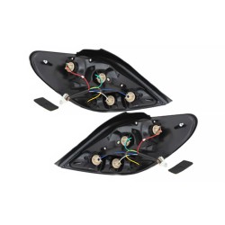 Πισινά Φανάρια Set Για Peugeot 207 06-09 Μαύρα Junyan Πισινά Φανάρια Set Για Peugeot 207 06-09 Μαύρα Junyan