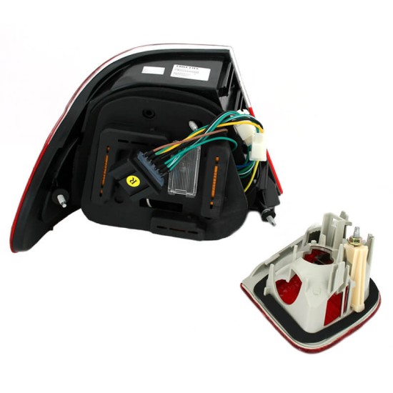 Πισινά Φανάρια Set Για Bmw 3 E46 Coupe 99-03 Led Red/Smoke Eagle Eyes