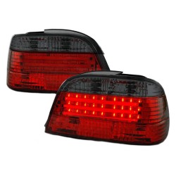 Πισινά Φανάρια Set Για Bmw 7 E38 94-02 Led Red/Smoke Depo Πισινά Φανάρια Set Για Bmw 7 E38 94-02 Led Red/Smoke Depo