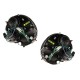 Μπροστινά Φανάρια Set Για Mini Cooper (R50/52/53) 01-06 DRL Χρωμίου H1/H1 Με Μοτέρ Sonarr