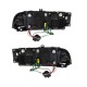 Μπροστινά Φανάρια Set Για Skoda Octavia 1U 00-10 DRL Μαύρα H1/H1/H7 Sonar