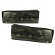 Πισινά Φανάρια Set Για Bmw 3 E30 83-87 Φιμέ Reliable Auto Parts
