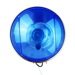 Προβολείς Στρόγγυλοι Universal Ø140mm H3 12V 55W LA-1515 35074 Μπλε 2 Τεμάχια