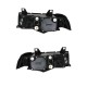 Μπροστινά Φανάρια Set Για Bmw 3 E36 90-99 Coupe / Cabrio ccfl Angel Eyes Χρωμίου H3/H1 Eagle Eyes