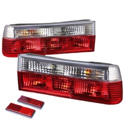 Πισινά Φανάρια Set Για Bmw 3 E30 83-87 Κόκκινο/Crystal Reliable Auto Parts Πισινά Φανάρια Set Για Bmw 3 E30 83-87 Κόκκινο/Crystal Reliable Auto Parts