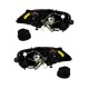 Μπροστινά Φανάρια Set Για Opel Astra G 97-04 Angel Eyes Χρωμίου H7/H7 Depo