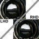 Μπροστινά Φανάρια Set Για Opel Astra G 97-04 Angel Eyes Χρωμίου H7/H7 Depo
