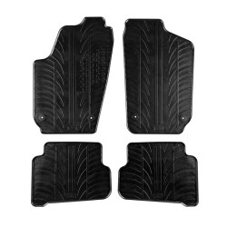 Πατάκια Αυτοκινήτου Gledring 0065 VW Polo 2009-2017 Μαύρο 4 Τεμάχια