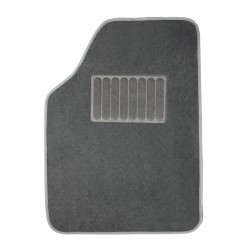Πατάκια Αυτοκινήτου Universal Μοκέτα Luxury Γκρι 2 Τεμάχια Πατάκια Αυτοκινήτου Universal Μοκέτα Luxury Γκρι 2 Τεμάχια