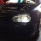 Μπροστινά Φανάρια Set Για Vw Golf IV (4) 97-03 R32 Look Projectors Χρωμίου H7/H7/H3 Depo