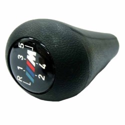 Πόμολο Λεβιέ Ταχυτήτων Bmw M-Power Μαύρο Με 5 Ταχύτητες