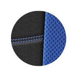 Καλύμματα Υφασμάτινα Super Sport All In One Μαύρο/Μπλε Σετ Εμπρός-Πίσω 11 Τεμάχια