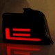 Πισινά Φανάρια Set Για Bmw 3 E36 Sedan 90-99 Led Bar Μαύρα/Φιμέ Reliable Auto Parts