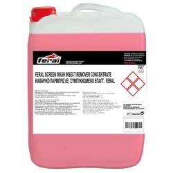 Καθαριστικό Καλοκαιρινό Παρμπρίζ Κατά Των Εντόμων Συμπυκνωμένο Feral 10LT Καθαριστικό Καλοκαιρινό Παρμπρίζ Κατά Των Εντόμων Συμπυκνωμένο Feral 10LT