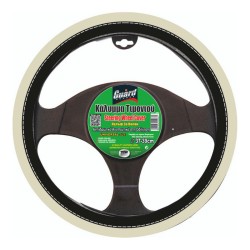 Κάλυμμα Τιμονιού Αυτοκινήτου Δερματίνη Μαύρο/Μπεζ Medium 37-39cm Κάλυμμα Τιμονιού Αυτοκινήτου Δερματίνη Μαύρο/Μπεζ Medium 37-39cm