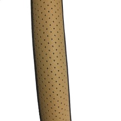 Κάλυμμα Τιμονιού Αυτοκινήτου Δερματίνη Μαύρο/Μπεζ Medium 37-39cm Κάλυμμα Τιμονιού Αυτοκινήτου Δερματίνη Μαύρο/Μπεζ Medium 37-39cm