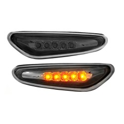 Πλαϊνά Φλας Φτερού Για Bmw 3 E46 Sedan 01-05 / Touring 01-05 / 5 E60/E61 03-10 / X3 E83 03-10 5 Led Smoke 2 Τεμάχια Πλαϊνά Φλας Φτερού Για Bmw 3 E46 Sedan 01-05 / Touring 01-05 / 5 E60/E61 03-10 / X3 E83 03-10 5 Led Smoke 2 Τεμάχια