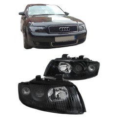 Μπροστινά Φανάρια Set Για Audi A4 B6 8E 00-04 Projectors Μαύρα H7/H7 Depo Μπροστινά Φανάρια Set Για Audi A4 B6 8E 00-04 Projectors Μαύρα H7/H7 Depo