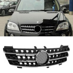 Μάσκα Για Mercedes-Benz ML-Class W164 05-08 Amg Look Μαύρο/Χρώμιο 1 Τεμάχιο