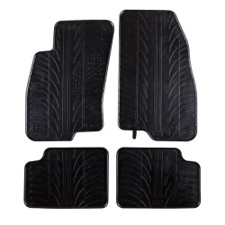 Πατάκια Αυτοκινήτου Gledring 0130 Fiat Grande Punto 2005-2010 Μαύρο 4 Τεμάχια