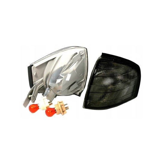 Μπροστινό Αριστερό Φλας Για Mercedes-Benz C-Class W202 93-00 Smoke 1 Τεμάχιο Depo