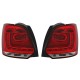 Πισινά Φανάρια Set Για Vw Polo 6R 09-14 Led GTI Look Κόκκινο/Crystal Eagle Eyes