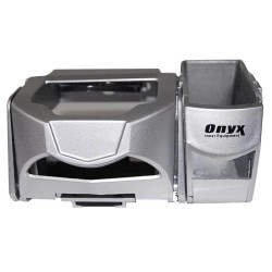 Ποτηροθήκη & Θήκη Κινητού Ασημί Onyx CΖ105 21535 Ποτηροθήκη & Θήκη Κινητού Ασημί Onyx CΖ105 21535