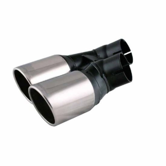 Μπούκα Εξάτμισης Διπλή GTI Look Για VW Golf V (5) TDI 4008GTI 1 Τεμάχιο