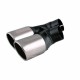 Μπούκα Εξάτμισης Διπλή GTI Look Για VW Golf V (5) TDI 4008GTI 1 Τεμάχιο