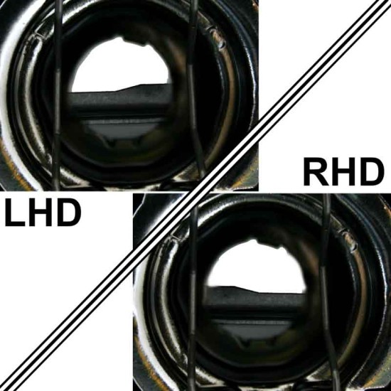 Μπροστινά Φανάρια Set Για Vw Passat B6 3C 05-10 Angel Eyes Μαύρα H7/H7 Με Μοτέρ Depo