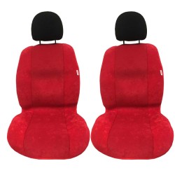 Πλατοκαθίσματα Αυτοκινήτου Μπροστινά Αλκαντάρα Τρυπητό Performance Κόκκινο 2 Τεμάχια Πλατοκαθίσματα Αυτοκινήτου Μπροστινά Αλκαντάρα Τρυπητό Performance Κόκκινο 2 Τεμάχια