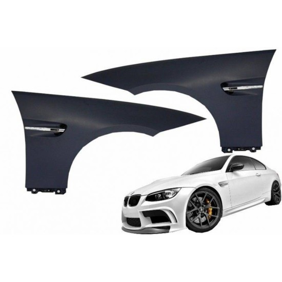 Μπροστινά Φτερά Για BMW Σειρά 3 E92/E93 (2006-2014) Coupe Cabrio M3 Design 2 Τεμάχια