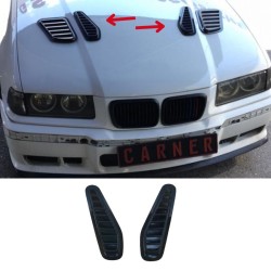 Αεραγωγοί Καπό Αυτοκόλλητοι Universal Τύπου Bmw GTR Μαύροι 33 x 11 x 1.5cm 2 Τεμάχια Αεραγωγοί Καπό Αυτοκόλλητοι Universal Τύπου Bmw GTR Μαύροι 33 x 11 x 1.5cm 2 Τεμάχια