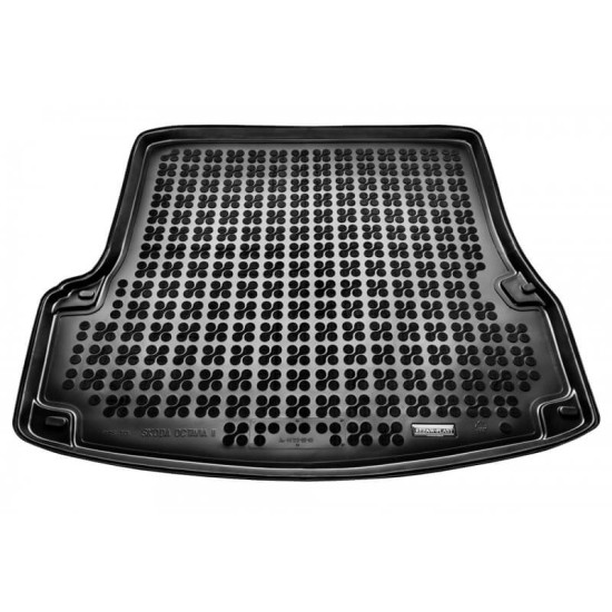 Πατάκι Πορτ-Παγκάζ 3D Σκαφάκι Για Skoda Octavia 1Z 04-13 Sedan & Combi Μαύρο Rezawplast