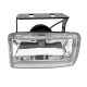 Προβολείς Ομίχλης Universal 97x58mm H3 12 Volt 55 Watt LA-1040 Λευκοί 2 Τεμάχια