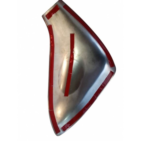 Καπάκια Καθρεφτών Για Peugeot 207 06-14 Brushed Aluminium 2 Τεμάχια