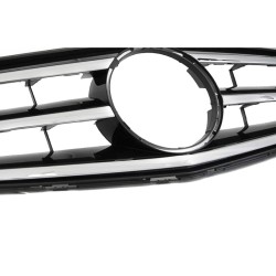 Μάσκα Για Mercedes-Benz C-Class W204 07-14 Avantgarde Με 3 Γρίλιες Μαύρο/Χρώμιο 1 Τεμάχιο Μάσκα Για Mercedes-Benz C-Class W204 07-14 Avantgarde Με 3 Γρίλιες Μαύρο/Χρώμιο 1 Τεμάχιο
