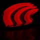 Πισινά Φανάρια Set Για Peugeot 208 12-15 Hatchaback 3D/5D Led Bar Φιμέ JunYan