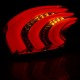 Πισινά Φανάρια Set Για Peugeot 208 12-15 Hatchaback 3D/5D Led Bar Φιμέ JunYan
