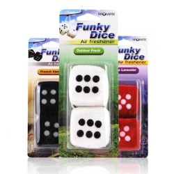Αρωματικά Kρεμαστά Ζάρια Funky Dice 11203 Αρωματικά Kρεμαστά Ζάρια Funky Dice 11203