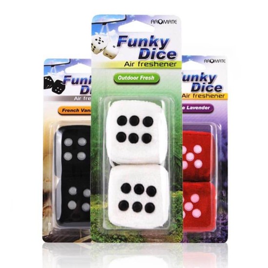 Αρωματικά Kρεμαστά Ζάρια Funky Dice 11203