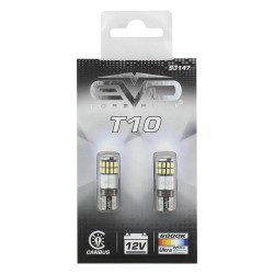 Λάμπες Led T10 12volt 9 Smd Led Canbus Λευκό Φως RaceSport EV93147 2 Τεμάχια