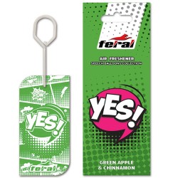 Αρωματικό Αυτοκινήτου Κρεμαστό Feral Speech Collection YES Αρωματικό Αυτοκινήτου Κρεμαστό Feral Speech Collection YES