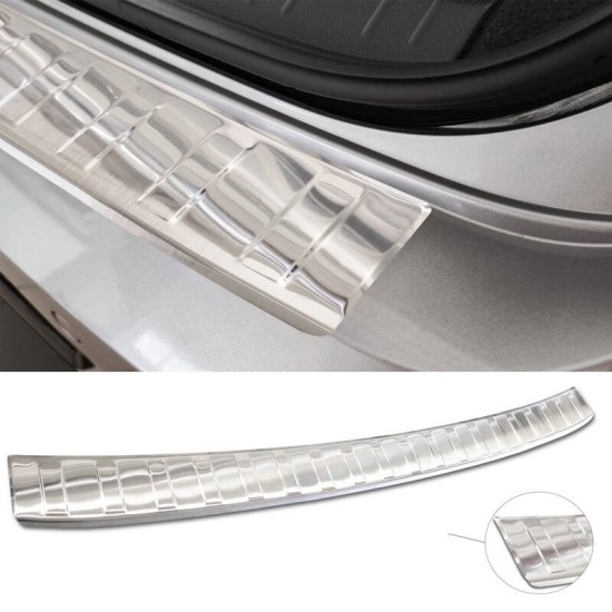 Προστατευτικό Πίσω Προφυλακτήρα Για Vw Passat B8 15+ Από Ανοξείδωτο Ατσάλι (Steel)