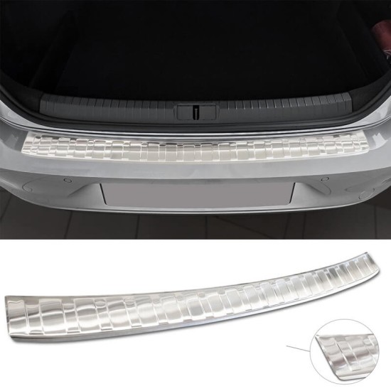 Προστατευτικό Πίσω Προφυλακτήρα Για Vw Passat B8 15+ Από Ανοξείδωτο Ατσάλι (Steel)
