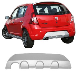 Diffuser Πίσω Προφυλακτήρα Για Dacia Sandero 08-12 Από Abs Πλαστικό 1 Τεμάχιο Diffuser Πίσω Προφυλακτήρα Για Dacia Sandero 08-12 Από Abs Πλαστικό 1 Τεμάχιο