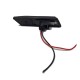 Πλαϊνά Φλας Φτερού Για Bmw 3 E36 90-96 / 3 E30 / 5 E34 88-95 / 7 E32 86-94 Βιδωτό Led Black/Smoke 2 Τεμάχια